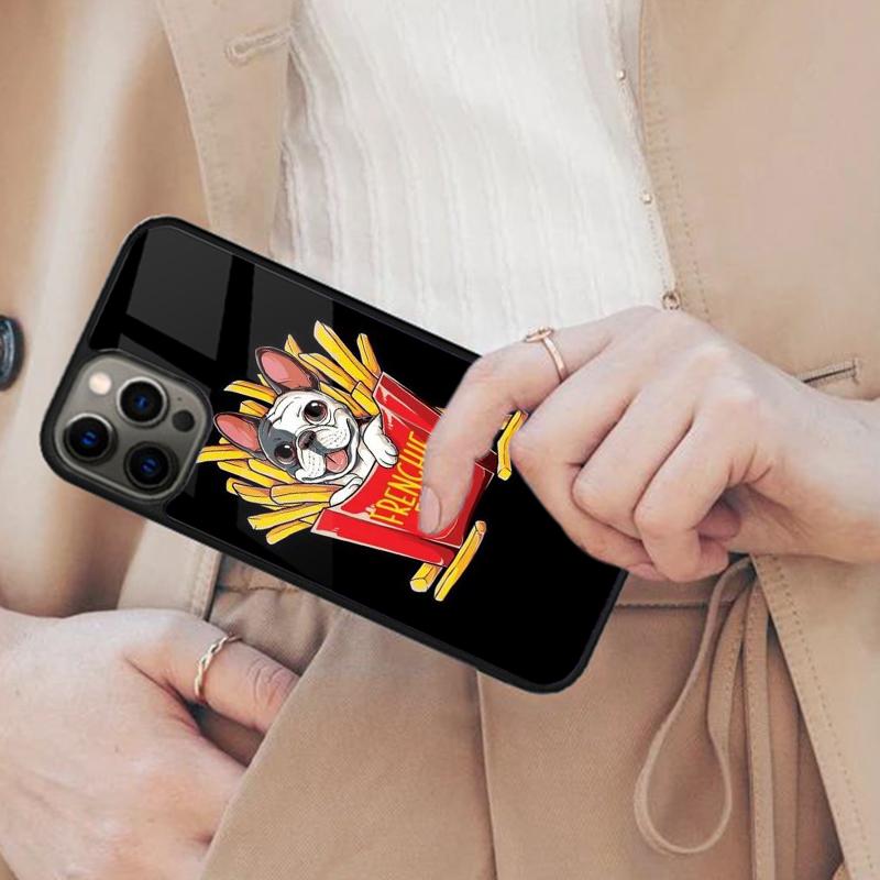 French Bulldog Puppy Funny Cute Magnetic Phone Case For APPLE iPhone 17 Air 16 14 13 12 Pro Max 15 Plus MagSafe Cover