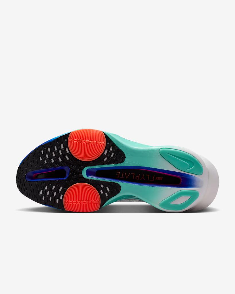 FD8315-104 Nike Alphafly 3 White Hyper Turquoise Concord Black (Women's)