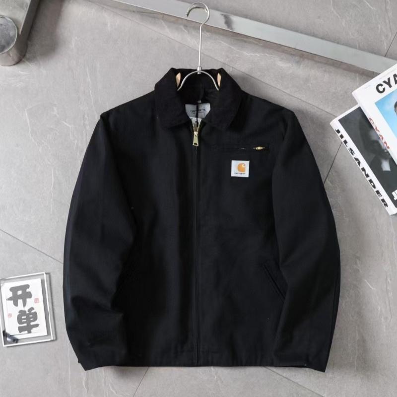 

EastRogue Детройт 4-цветная тонкая рабочая ретро-канвасовая куртка S чёрный