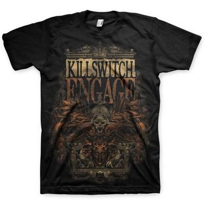 T-shirt unisexe Killswitch Engage Army Black Classic Rock Metal Band