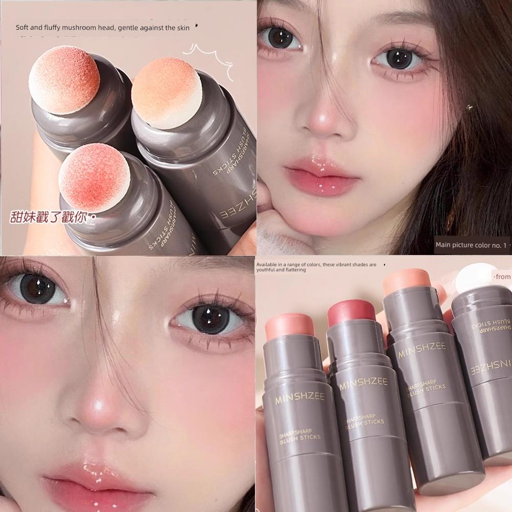 2025 New Popular Dual-Ended Blush Stick Single Color Highlighter Contouring Three-In-One Blush Genuine Official Flagship Store