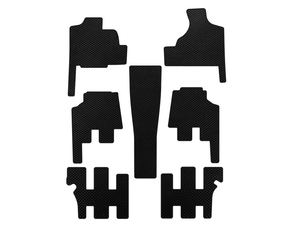 EVA Mats (for Grand Voyager, Automatic Transmission, Black) for Chrysler Voyager 2001-2007