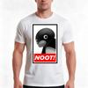 Noot Noot TShirt Summer Casual Cotton Tee Oversized Streetwear Tops Vintage Graphic Print Loose Fit Short Sleeve