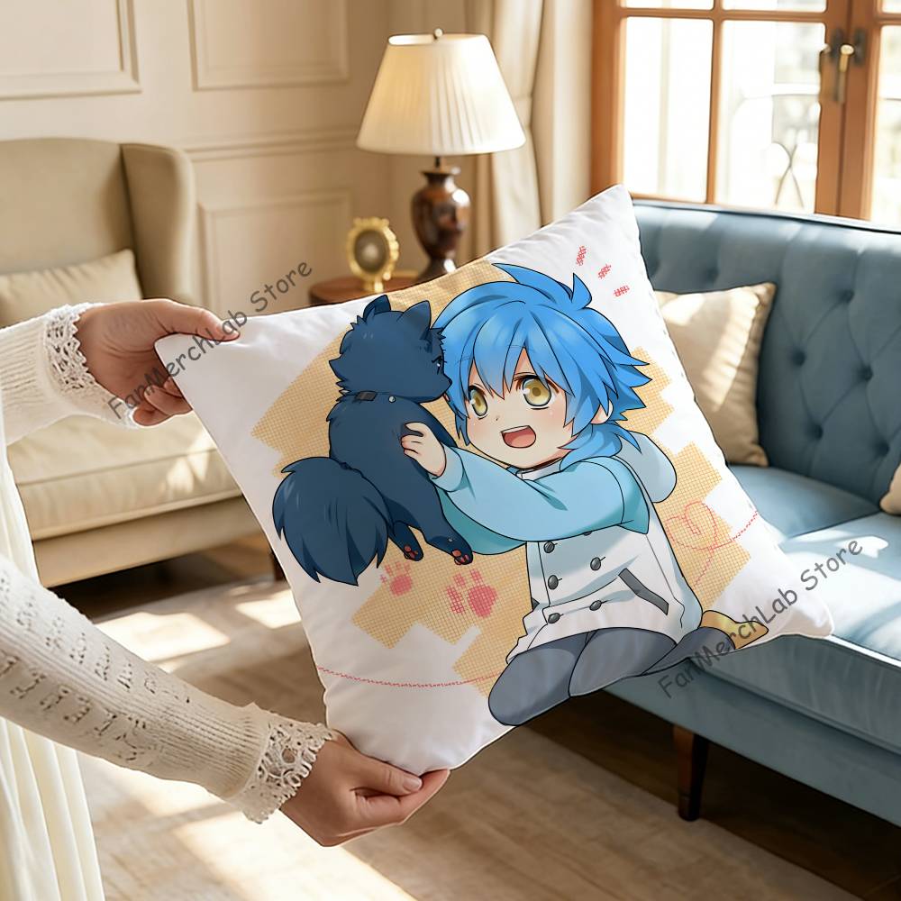 Aoba Seragaki DDRAMAtical MMurderS Pillow Case Ultra Soft Skin Friendly Fabric Cloud Like Comfort Concealed Zipper