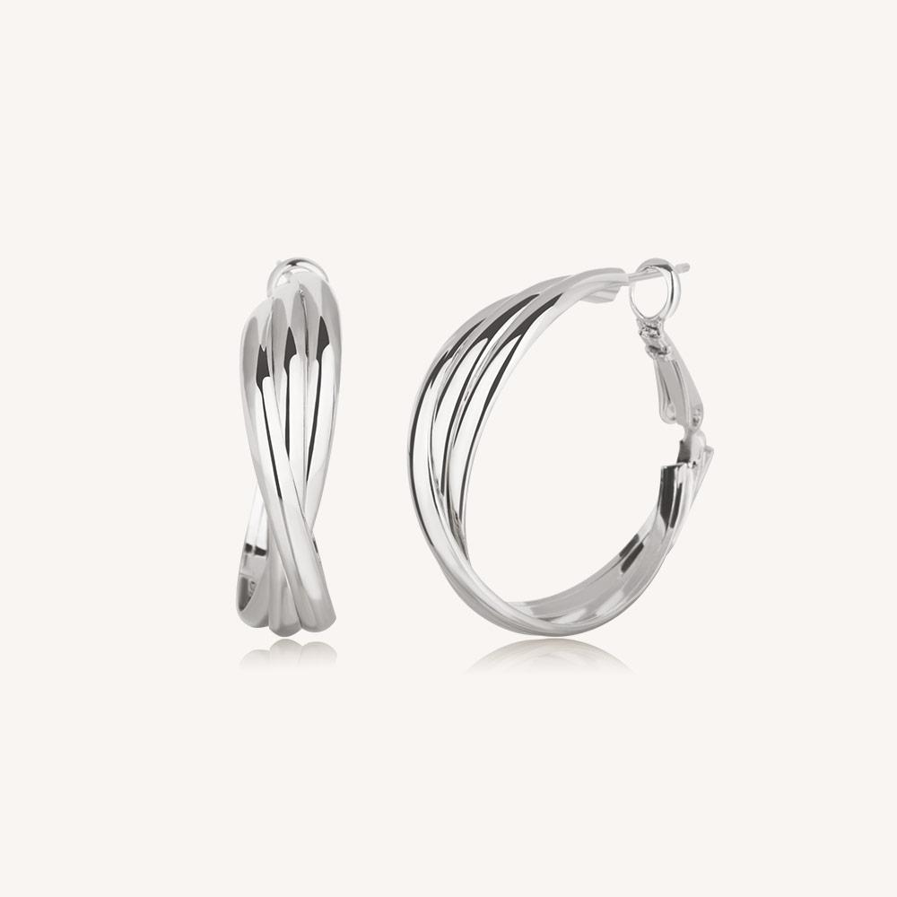Dieuamour Ocean Curve One-Touch Earrings