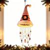 Glowing Christmas Hat Hanging Light 5 Styles Warm LED Santa Hat Tassel Xmas Holiday Party Home Indoor Outdoor Decor Gift