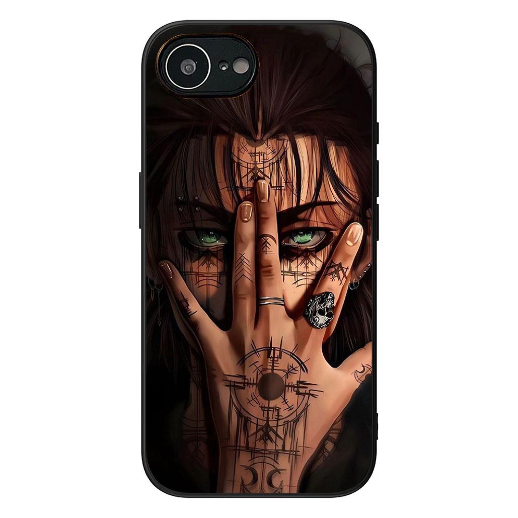 

Attack on Titan Eren Jaeger Levi Protective Cover for Xiaomi Redmi Note 12 11 10 A3 Pro 10A 10C 12C Note12 5G Phone Case Redmi Note 12 Pro 4G
