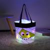 Multi-file luminous Halloween basket decorations, party tabletop ornaments, children's handbags, Halloween candy bags