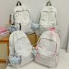 New Chinese Style Mochilas Mujer Large Capacity Zip Mochila School Student Bag Spacious Durable Bolsas Nylon Backpack