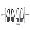 Carbon Fiber Door Window Lift Switch Frame Cover Trim For BMW 3 Series G20 19-22