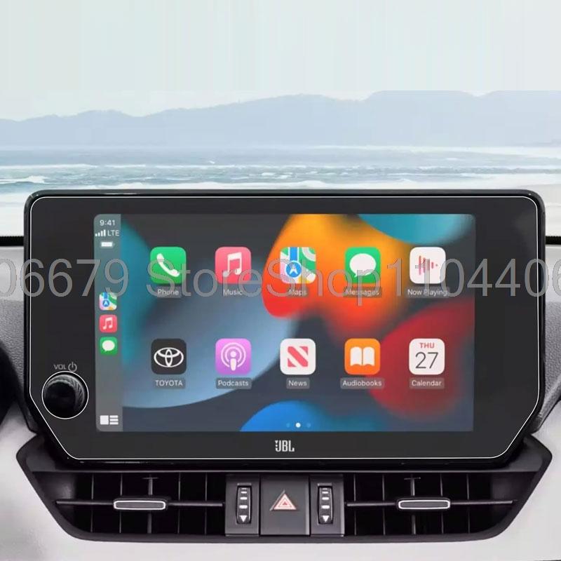 Tempered Glass Screen Protector For Toyota RAV4 2023 2024 10.5 Inch Car Infotainment Radio GPS Navigation Lcdscreen Inteior