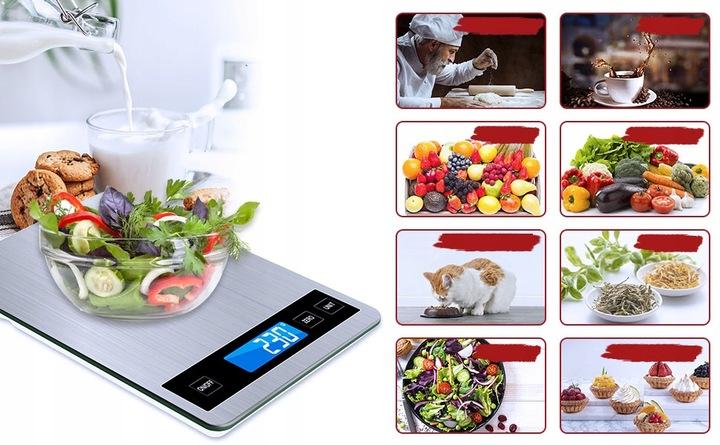 Wodoodporny Elektroniczna Waga Kuchenna O Wysokiej Precyzji 15Kg/1G Usb