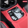 For BMW X3 G45 2025 Interior Accessories Gear Shift Panel Cover Soft Sponge Protection Trim Sticker Decals Mods
