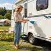 RV Water Tank Filling Funnel Anti-Spill Wide Mouth RV Water Tank Fill Funnels RV Accessory for Trailer Van Motorhome