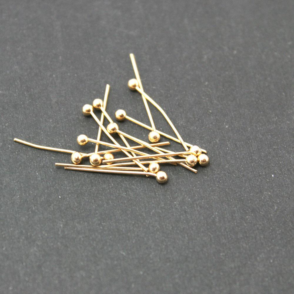 100 Round Head Ball Pins for DIY Jewelry Making and Earrings