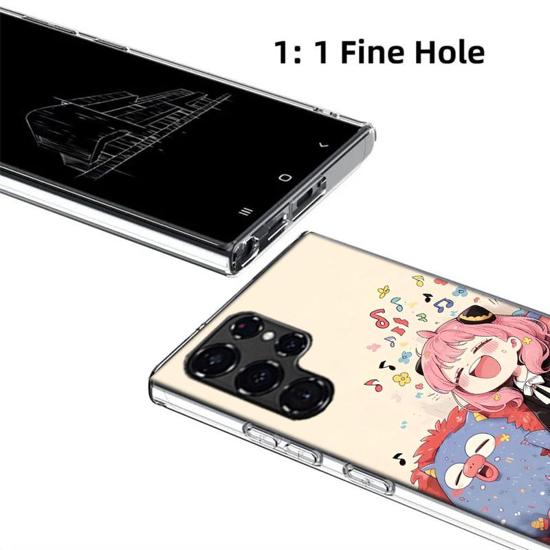 Anya Forger Mind Reading Cases Phone Case for Samsung Galaxy S26 Ultra S25 Edge S24 S23 FE S21 Plus S20 S22 S10 Cover TPU Capa S