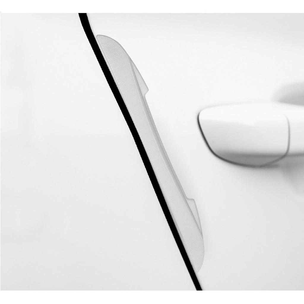 4 Pack Car Door Edge Protective Bar Strips Stickers Prevent Scratches Extend Door Lifespans Parking Safety Everyday Use