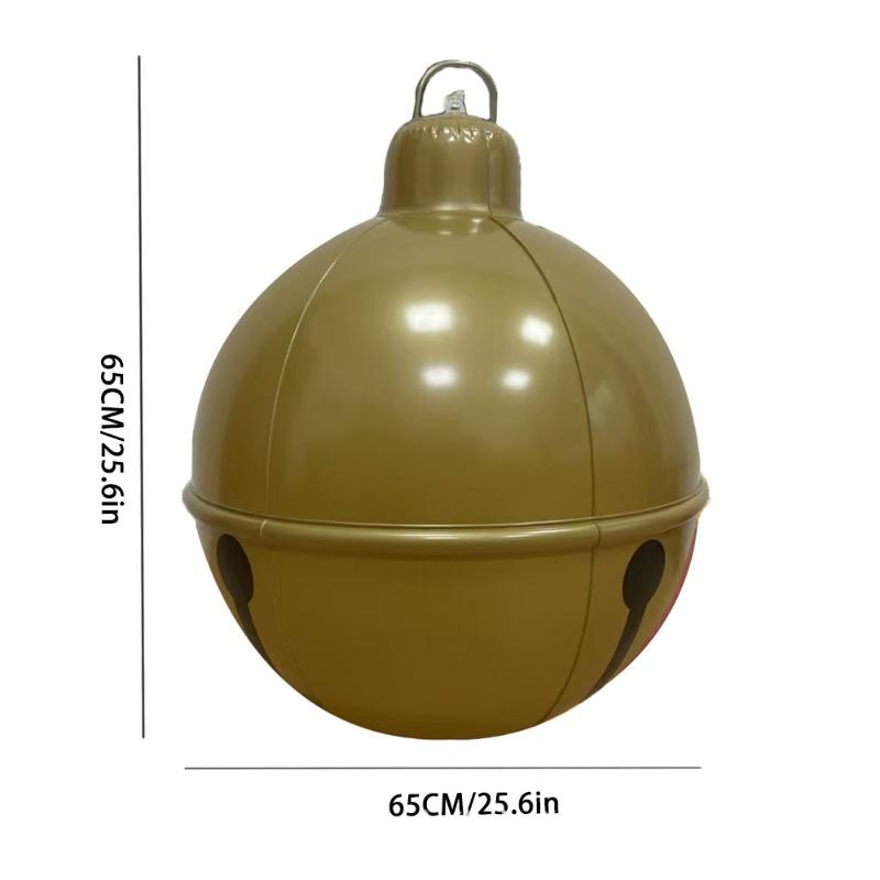 Christmas Inflatable Snowballs PVC Vibrant Lantern Ball Decorations Indoor and Outdoor Holiday Xmas Supplies Party Supplies Set