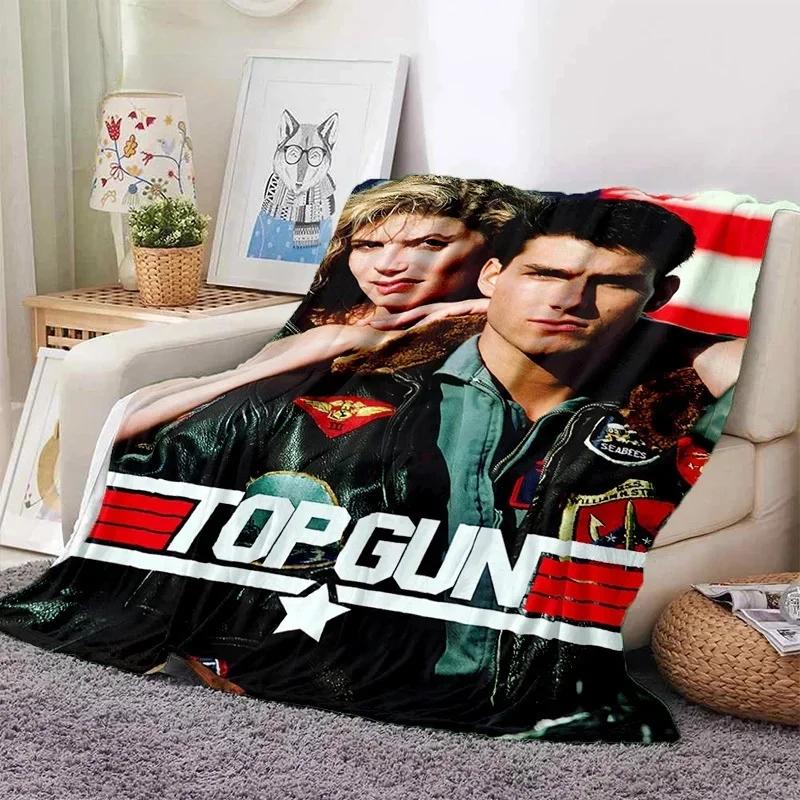 New Fashion Movie Top Gun: Maverick Soft Flannel Blanket For Bedroom Sofa Picnic,Throw Blanket Cover Outdoor Entertainment Gift
