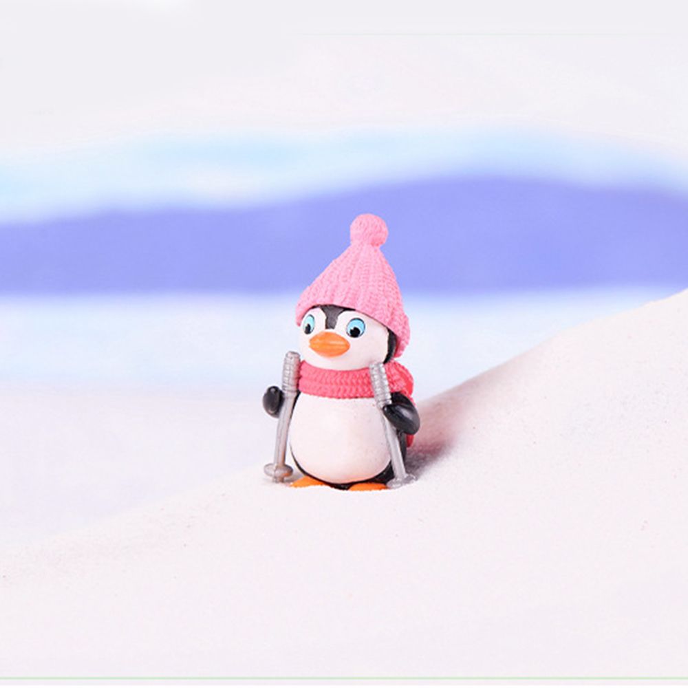 Supplies Penguin Cake Topper Penguin Characters Toys Cake Decoration Penguin Figures Collection