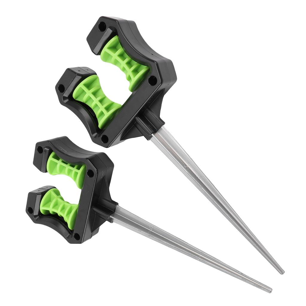 2pcs Garden Hose Guide Spike ABS Stable Lightweight Lawn Hose Support Stake for Water Pipe Agricultural Irrigation