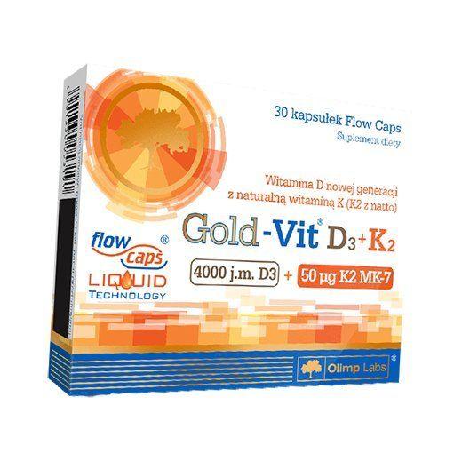

Вітамін Д3 К2, Gold-Vit D3+K2, Olimp Nutrition (36283099) 30caps