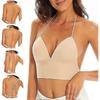 Low Back Bras For Women - Seamless Wire Free Bralette Backless Bras