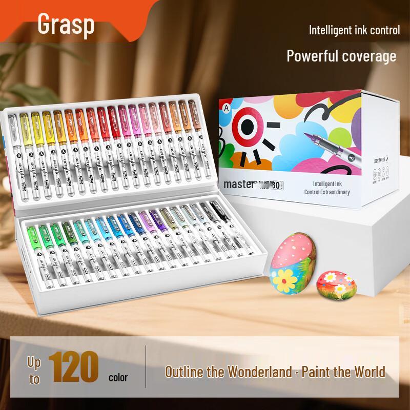 Master Direct Liquid Acrylic Marker Pen Set