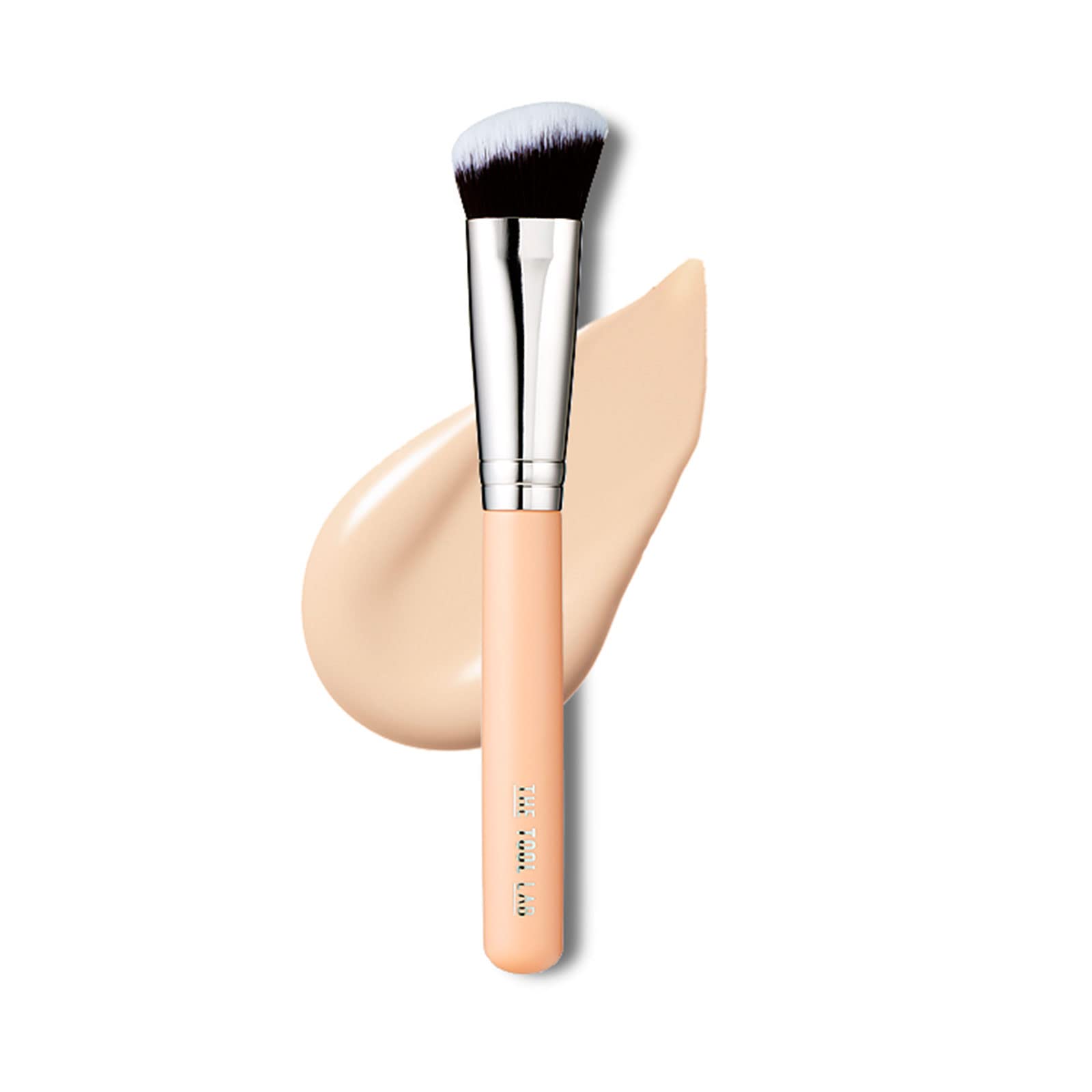 

THE TOOL LAB 154 Shading Brush Face Brush Contouring Good powder absorption Popular Top quality Soft Gentle on the skin fiber Handmade Makeup brush рожевий
