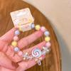 Cartoon Children'S Bracelet Jelly Color Beaded Bracelet Cute Girls Bracelet Student Jewelry Bracelet Jewelry
