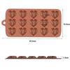 Mould Chocolate Handmade Bakeware Candle Heart Molds Cake Decorations Fondant Tool Chocolate Mold
