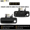 OCPTY Door Handles Exterior Front Driver Passeneger Side Replacement fit 1997-2001 for Camry Outside Door Handles Black(2pcs)