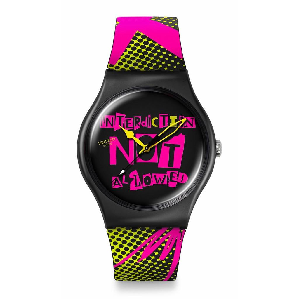 Swatch DISTORT MODE SO32B121 Black Watch,
