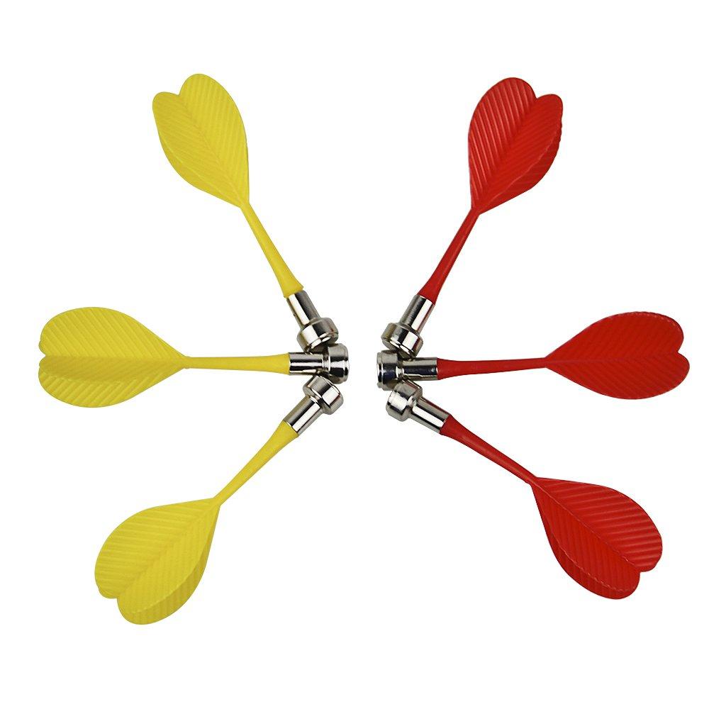 30cm Hard Dartboard for Home Use, Includes Darts and Dart Set, Magnetic Design, 6 Darts Included, Suitable for Children, Office, Party, Bar, Competiti