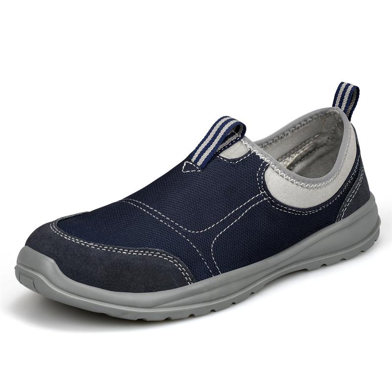 

Мужская рабочая обувь из композитной ткани, кроссовки со стальным подноском, неубиваемые рабочие ботинки, мягкая защита от проколов, мужская обувь 39