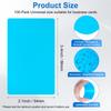 100Pcs Metal Business Cards for CNC Engraver Laser Engraving Blank Aluminium Sheet for Personalized/Customer DIY Gift/Name Plate