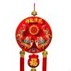 Chinese Festival Ornament with Tassel Red Sign for Dining Area
