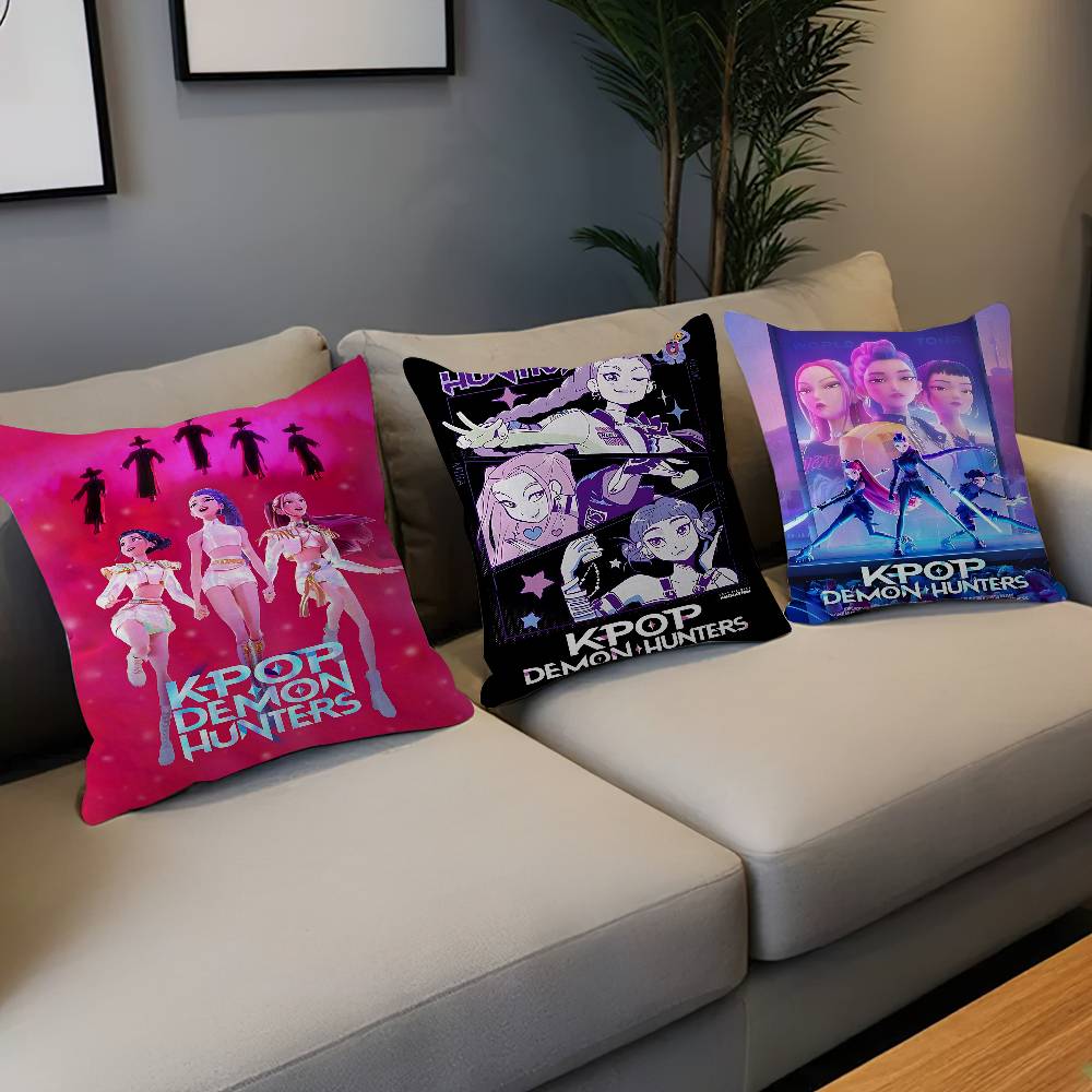Popular KPop movie D-demon H-hunters Pillowcases Home Bedding Decorative Pillow Cover Wedding Super Soft Pillow Case
