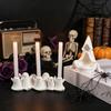 Halloween Candle Holder Silicone Mold for DIY Craft Projects, Seasonal Mold for Home Display Styling and Project Use