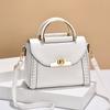 Elegant Buckle Decor Handbag for women  monochromatic crossbody bag