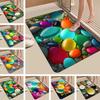 Glow Stone Pattern Floor Door Mat Water Absorbing Bathroom Door Mat, Diatomaceous Mud Kitchen Rug Quick Drying Non Slip Carpet