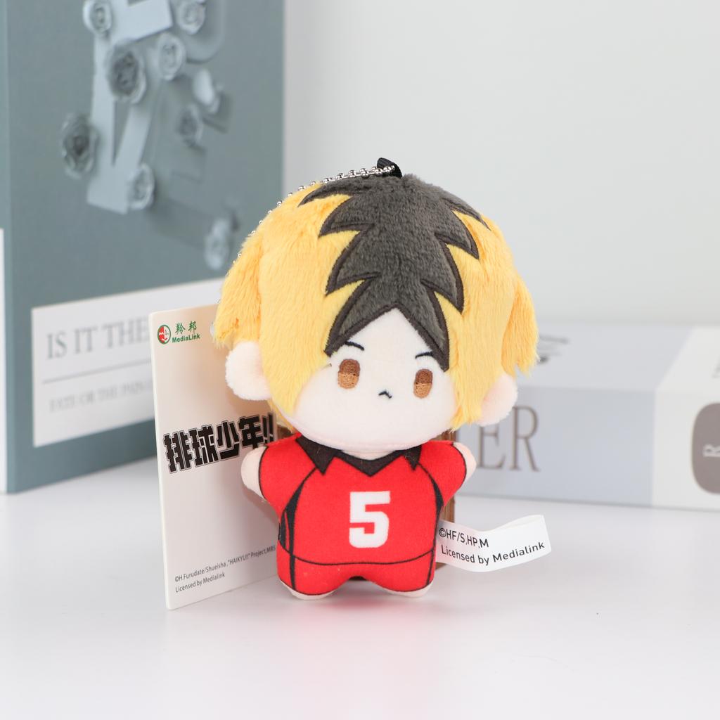 Haikyuu Plüschtiere Nunu Körperanhänger Sammlerstück Taschenanhänger Dekorierte Puppen Kinder 10CM