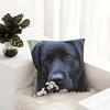 Take Time - Black Labrador Throw Pillow Luxury Sofa Pillows Cushions Rectangular Cushion Cover