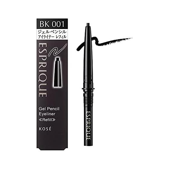 ESPRIQUE Gel Pencil Eyeliner Refill BK001 Black 0.1g