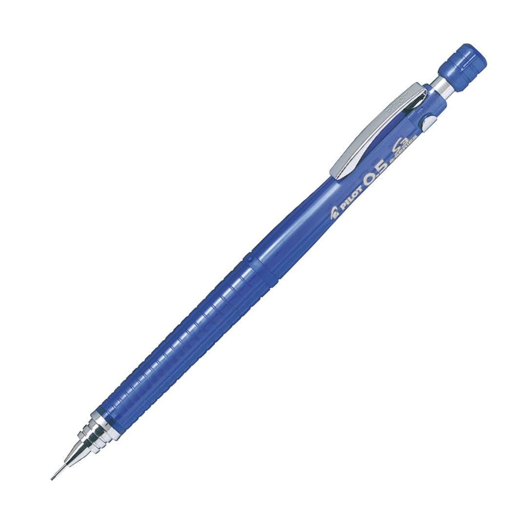 

Pilot S3 Mechanical Transparent Pencil, 0.5mm, Blue, 10-pack (HPS300R10TL5)