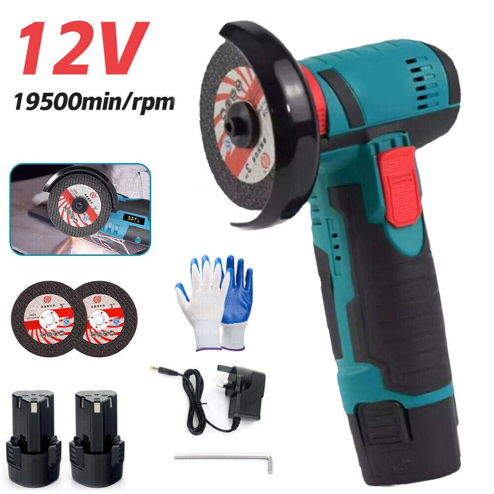 12V Mini Angle Grinder, Rechargeable, Grinding Tool, Polishing Machine