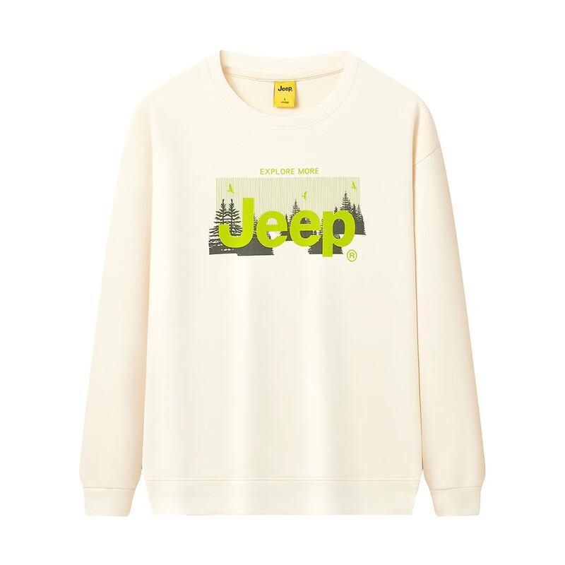 

JEEP Men s Casual Crew Neck Long Sleeve Top XL