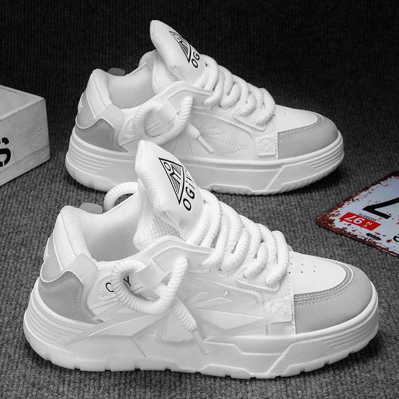 Mens Shoes Casual Sneakers Outdoor Sports Running Platform Designer Luxury Skateboard Shoes Ankle Tennis Lace Up Fashion Shoes
