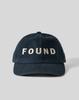 HUMAN N CAT Found Bold Washed Vintage Ball Cap [Navy]