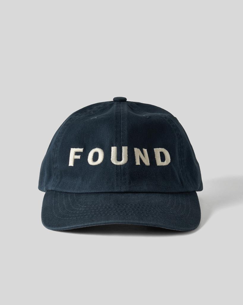 HUMAN N CAT Found Bold Washed Vintage Ball Cap [Navy]